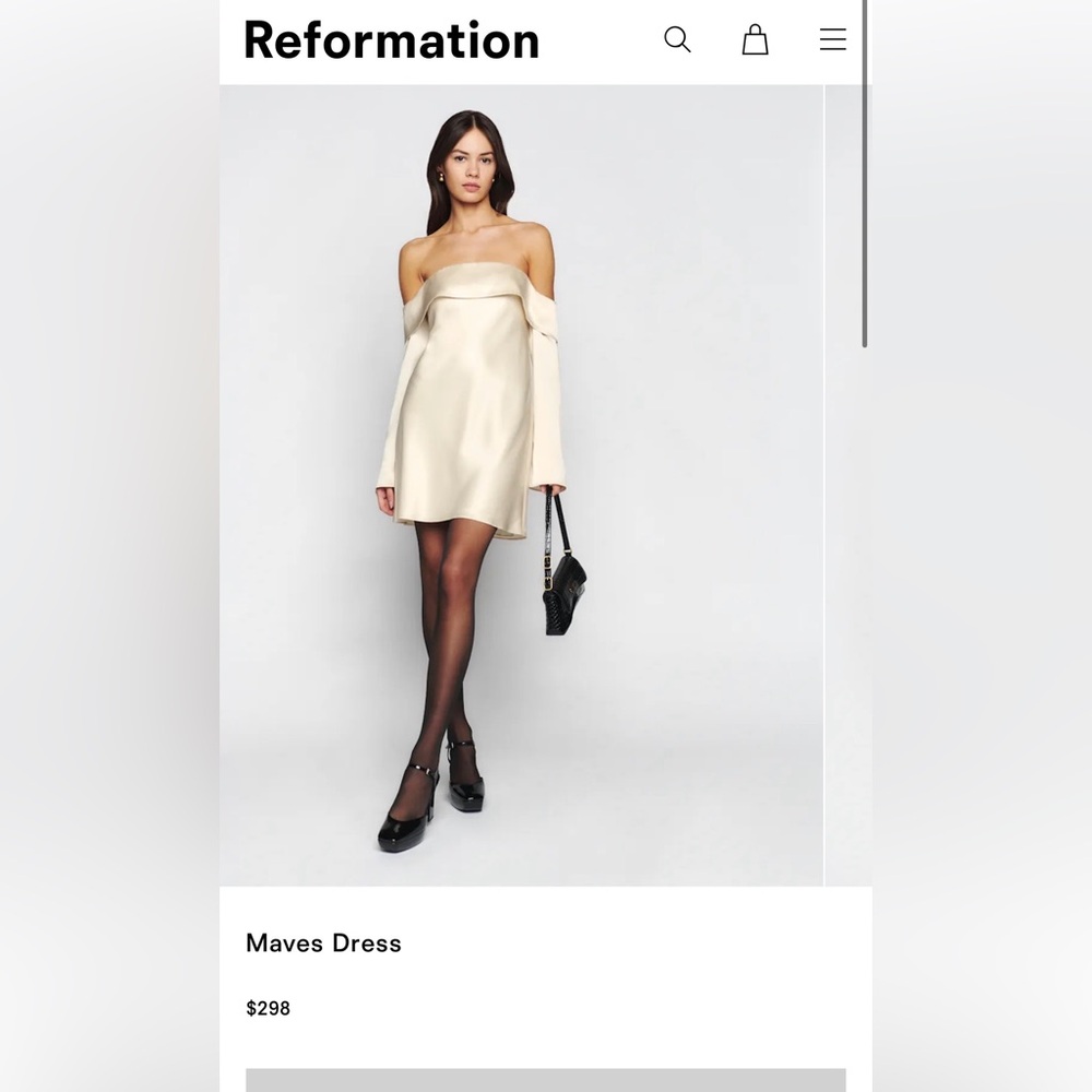 NEW, Maevs silk dress with tags